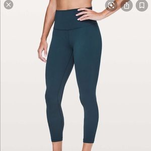 SOLD - Lululemon Nocturnal Teal Align Pant